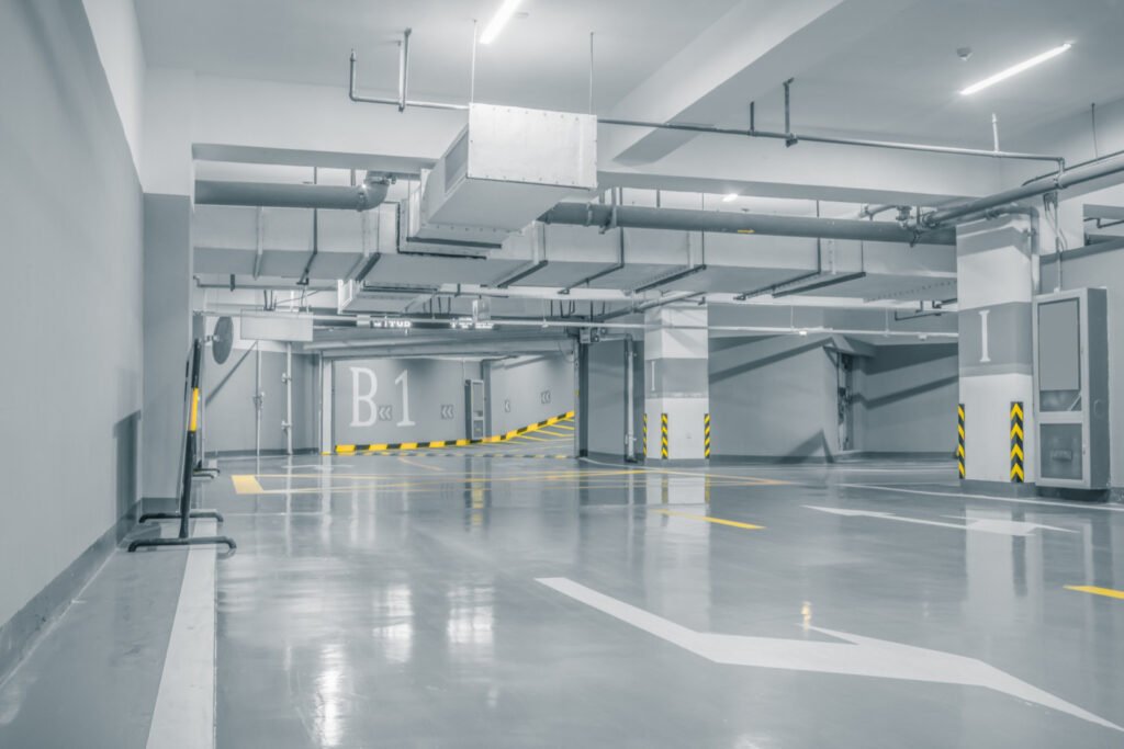 Commercial garage floor by Your Garage Floor