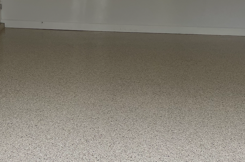 Epoxy garage floor installed by Your Garage Floor